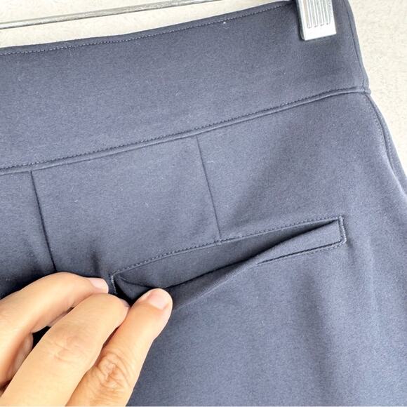 Spanx SPANXsupersmooth Perfect Fit Ponte Slim Straight Pull On Pant Navy Size XS - Picture 13 of 15
